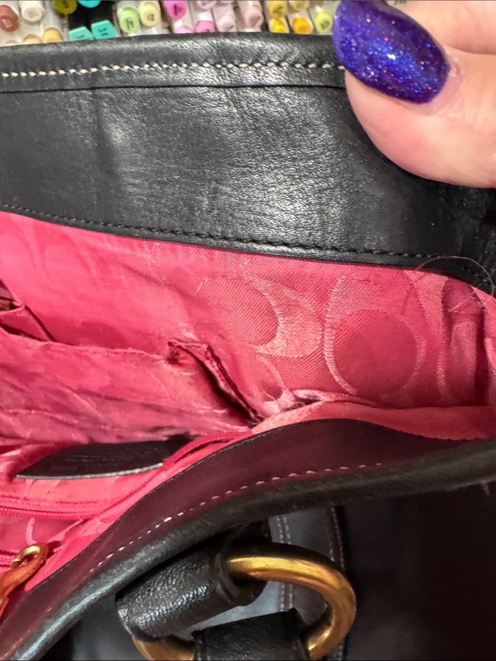 Coach Legacy GiGi Tote - Picture 14 of 16